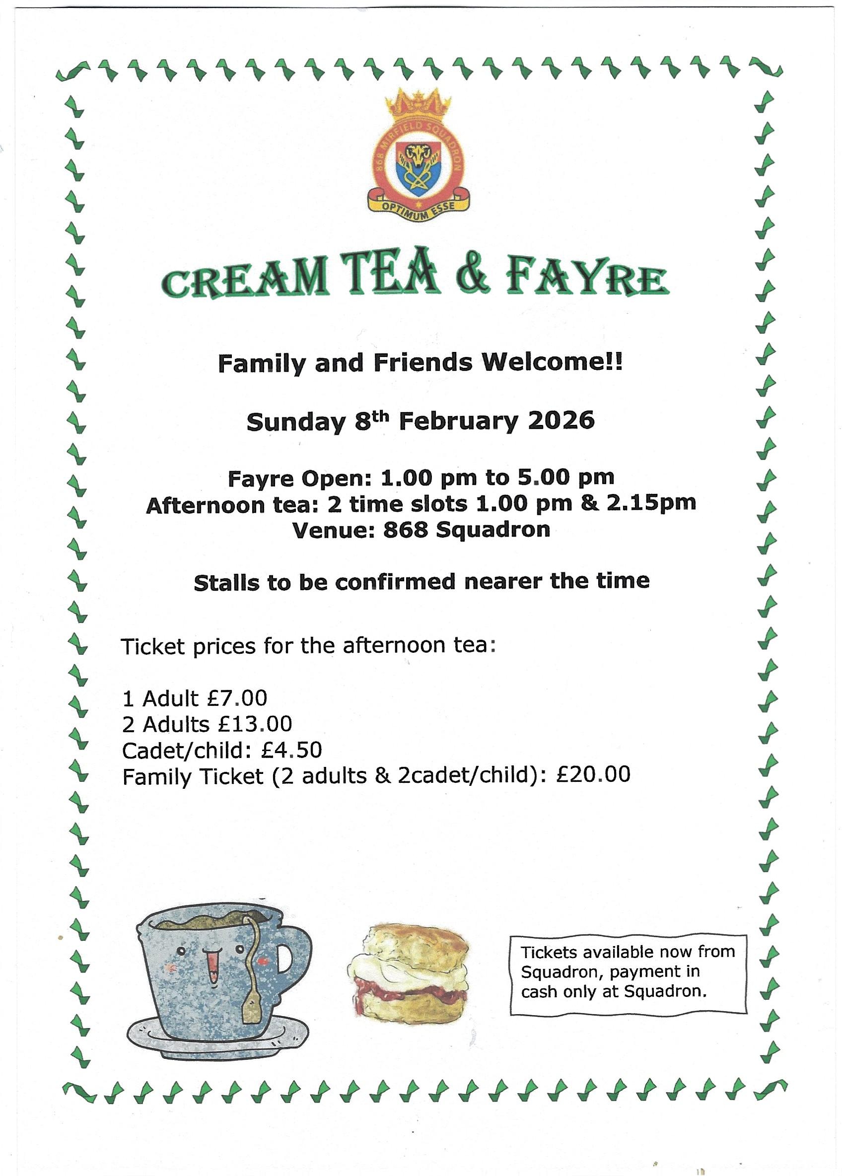 Cream Tea & Fayre
